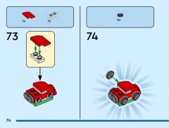 LEGO 40954 instructions page 74 – build guide