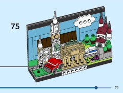 LEGO 40954 instructions page 75 – build guide