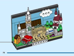 LEGO 40954 instructions page 78 – build guide