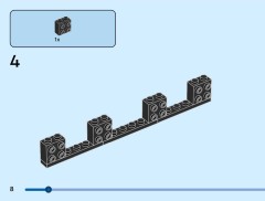 LEGO 40954 instructions page 8 – build guide