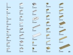 LEGO 40954 instructions page 81 – build guide