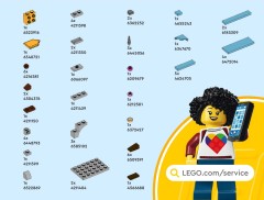LEGO 40954 instructions page 83 – build guide