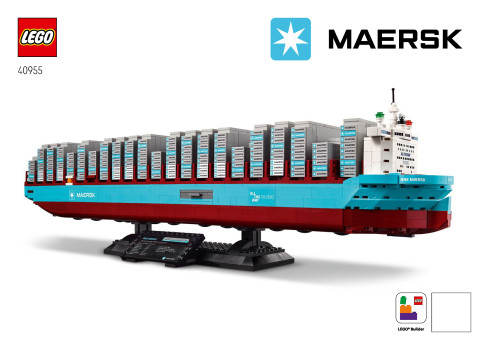 LEGO 40955 instructions page 1 – build guide