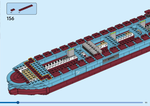 LEGO 40955 instructions page 111 – build guide