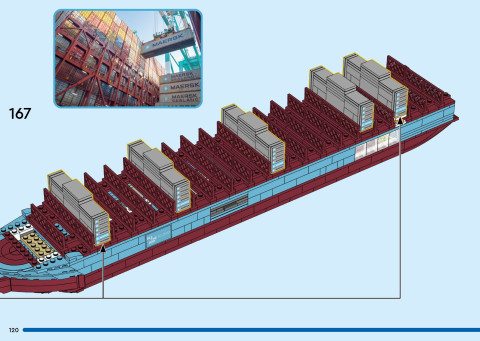 LEGO 40955 instructions page 120 – build guide