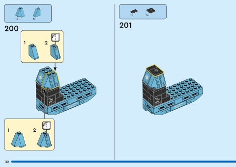 LEGO 40955 instructions page 132 – build guide