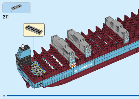 LEGO 40955 instructions page 138 – build guide