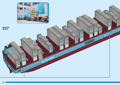 LEGO 40955 instructions page 146 – build guide