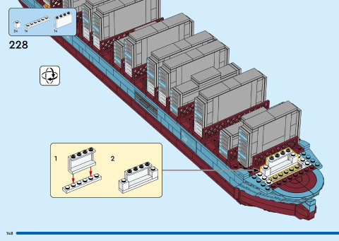 LEGO 40955 instructions page 148 – build guide