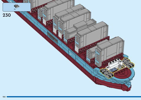 LEGO 40955 instructions page 150 – build guide