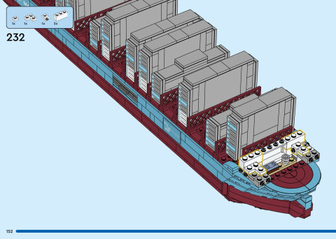 LEGO 40955 instructions page 152 – build guide