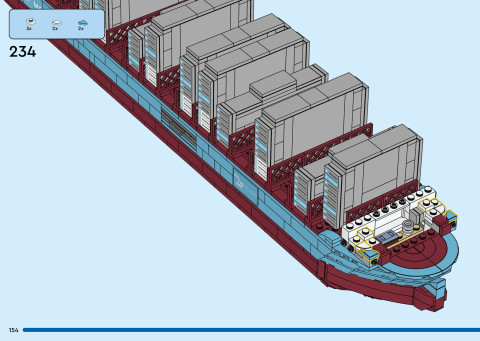 LEGO 40955 instructions page 154 – build guide