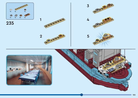 LEGO 40955 instructions page 155 – build guide
