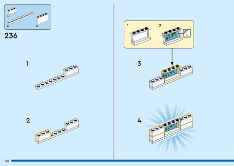 LEGO 40955 instructions page 156 – build guide