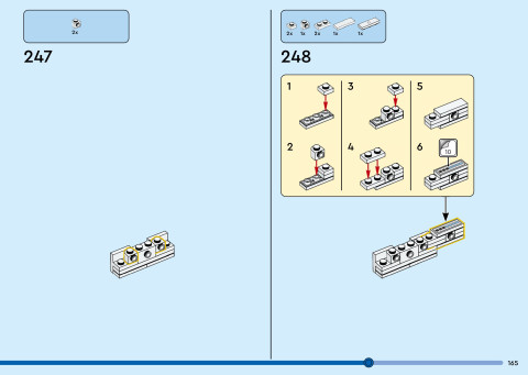 LEGO 40955 instructions page 165 – build guide