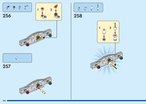 LEGO 40955 instructions page 168 – build guide