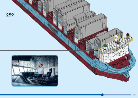 LEGO 40955 instructions page 169 – build guide
