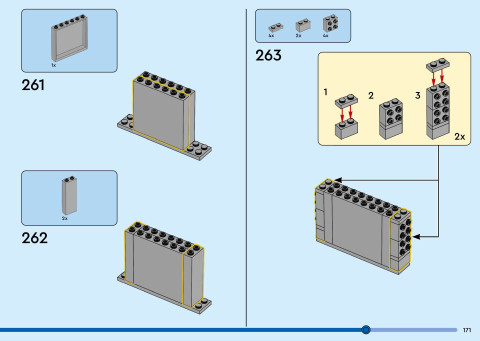 LEGO 40955 instructions page 171 – build guide