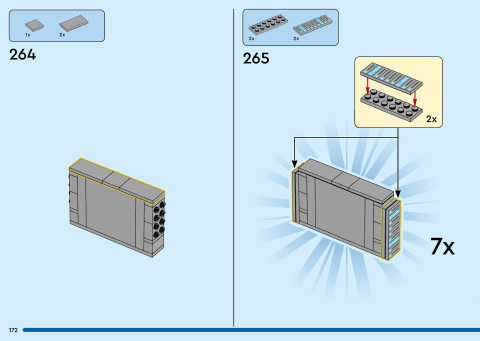LEGO 40955 instructions page 172 – build guide