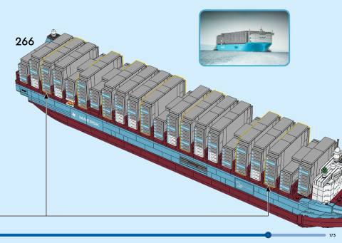 LEGO 40955 instructions page 173 – build guide