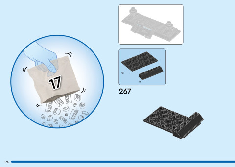 LEGO 40955 instructions page 174 – build guide