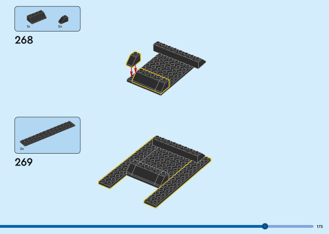 LEGO 40955 instructions page 175 – build guide