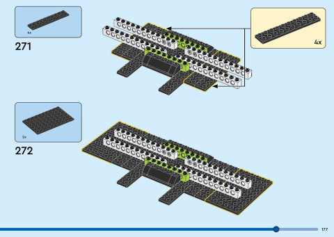 LEGO 40955 instructions page 177 – build guide