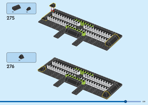 LEGO 40955 instructions page 179 – build guide