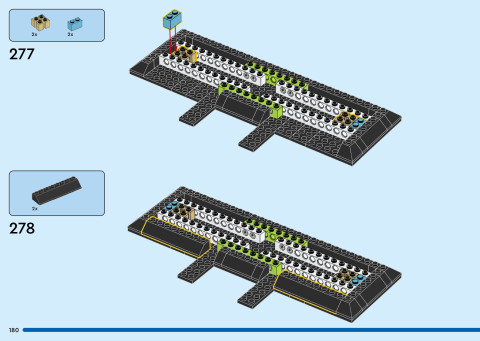 LEGO 40955 instructions page 180 – build guide