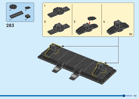 LEGO 40955 instructions page 183 – build guide