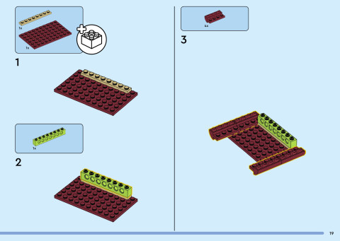 LEGO 40955 instructions page 19 – build guide