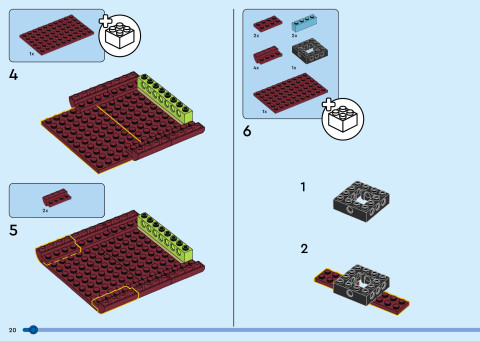 LEGO 40955 instructions page 20 – build guide