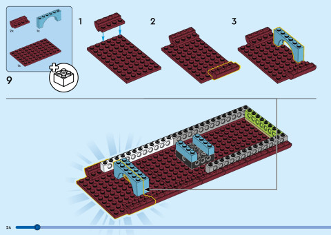 LEGO 40955 instructions page 24 – build guide