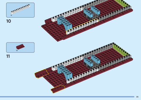 LEGO 40955 instructions page 25 – build guide