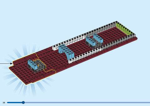 LEGO 40955 instructions page 28 – build guide