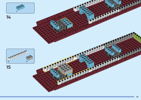 LEGO 40955 instructions page 29 – build guide