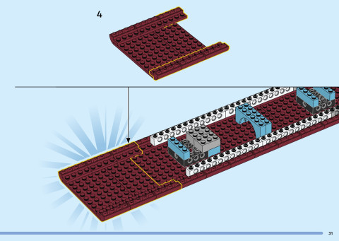 LEGO 40955 instructions page 31 – build guide