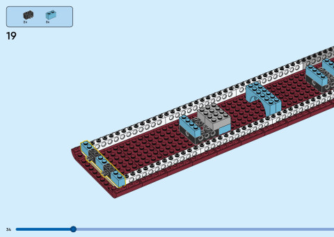 LEGO 40955 instructions page 34 – build guide