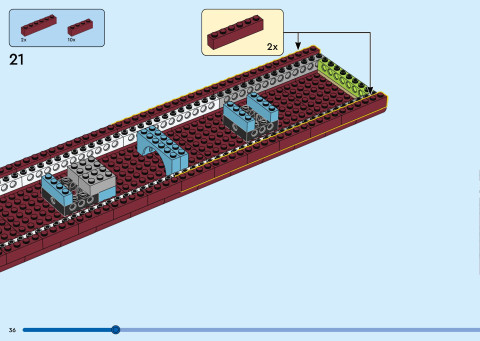 LEGO 40955 instructions page 36 – build guide