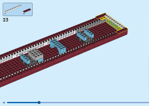 LEGO 40955 instructions page 38 – build guide