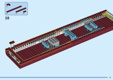 LEGO 40955 instructions page 43 – build guide