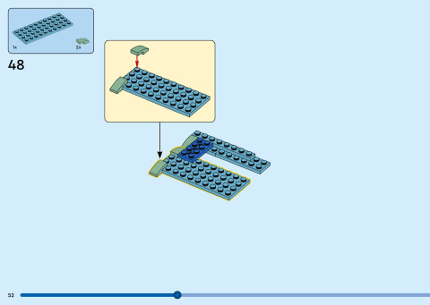 LEGO 40955 instructions page 52 – build guide