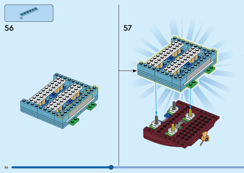 LEGO 40955 instructions page 56 – build guide