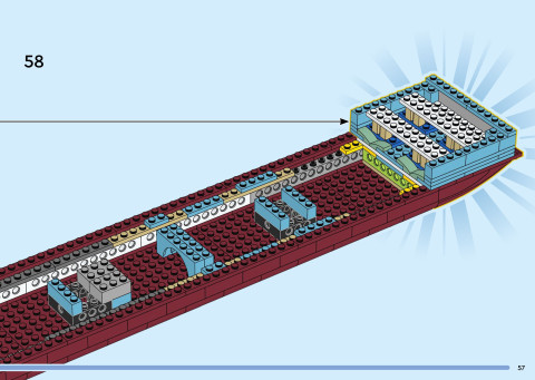 LEGO 40955 instructions page 57 – build guide