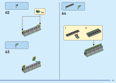 LEGO 40955 instructions page 59 – build guide