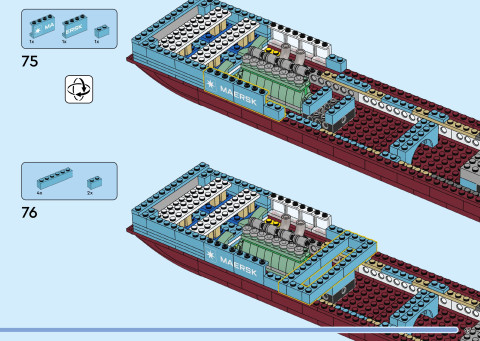 LEGO 40955 instructions page 65 – build guide