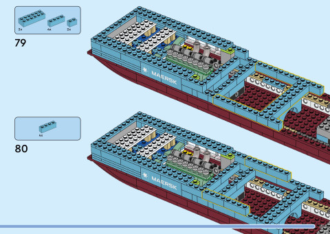 LEGO 40955 instructions page 67 – build guide
