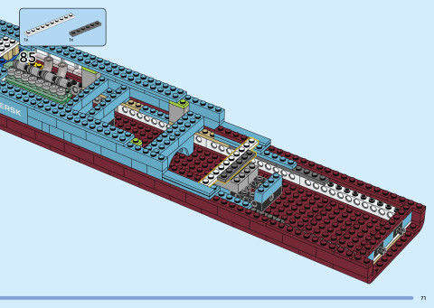 LEGO 40955 instructions page 71 – build guide