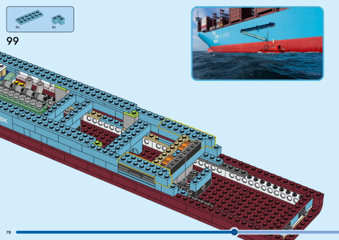 LEGO 40955 instructions page 78 – build guide