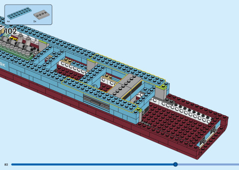LEGO 40955 instructions page 82 – build guide